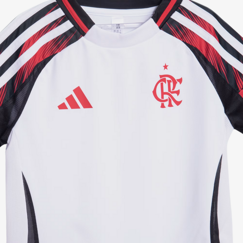 Conjunto Infantil Adidas Flamengo 2024/25 II