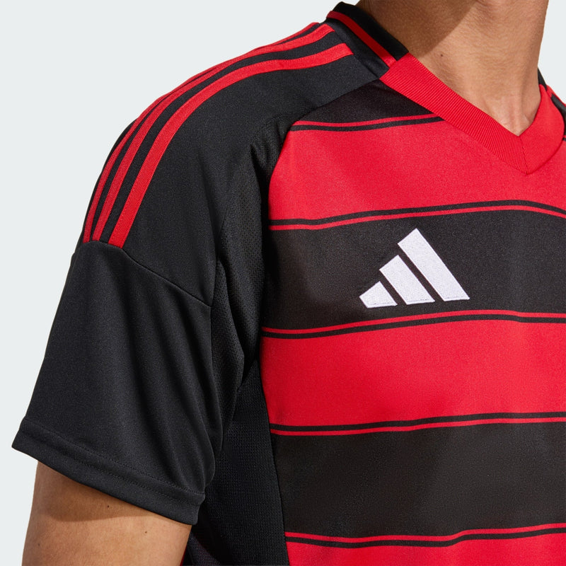 Camisa Adidas Flamengo 2025/26 I LÉO PEREIRA N° 4